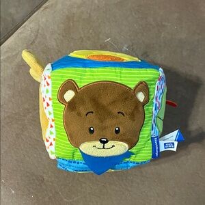 Plush Bear Activity Cube for Kids